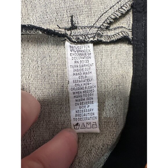 Quacker Factory Rhinestone Embellished Trucker Jacket Size M - Picture 7 of 9